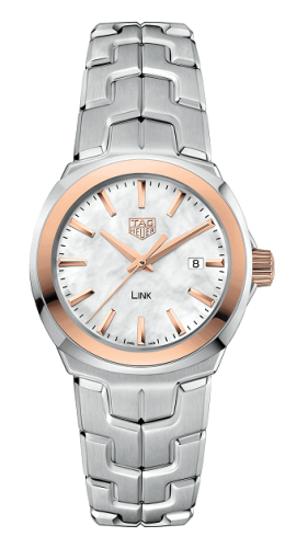 TAG Heuer Link Quartz 32mm Stainless Steel / Rose Gold / MOP